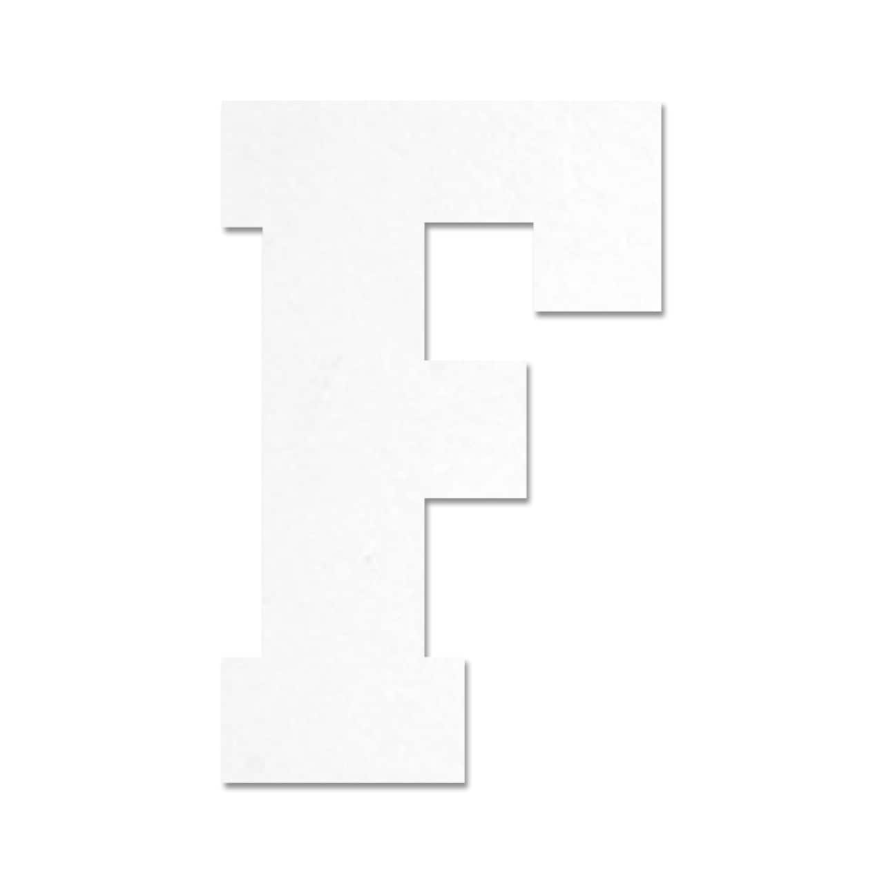 6 Pack: 13" White MDF Uppercase Letter by Make Market®